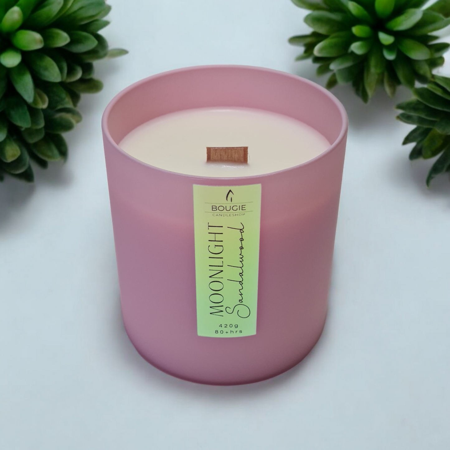 Bougie parfumée classique "Moonlight Santalwood"