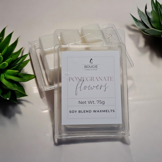 Waxmelts Pomegranate flowers