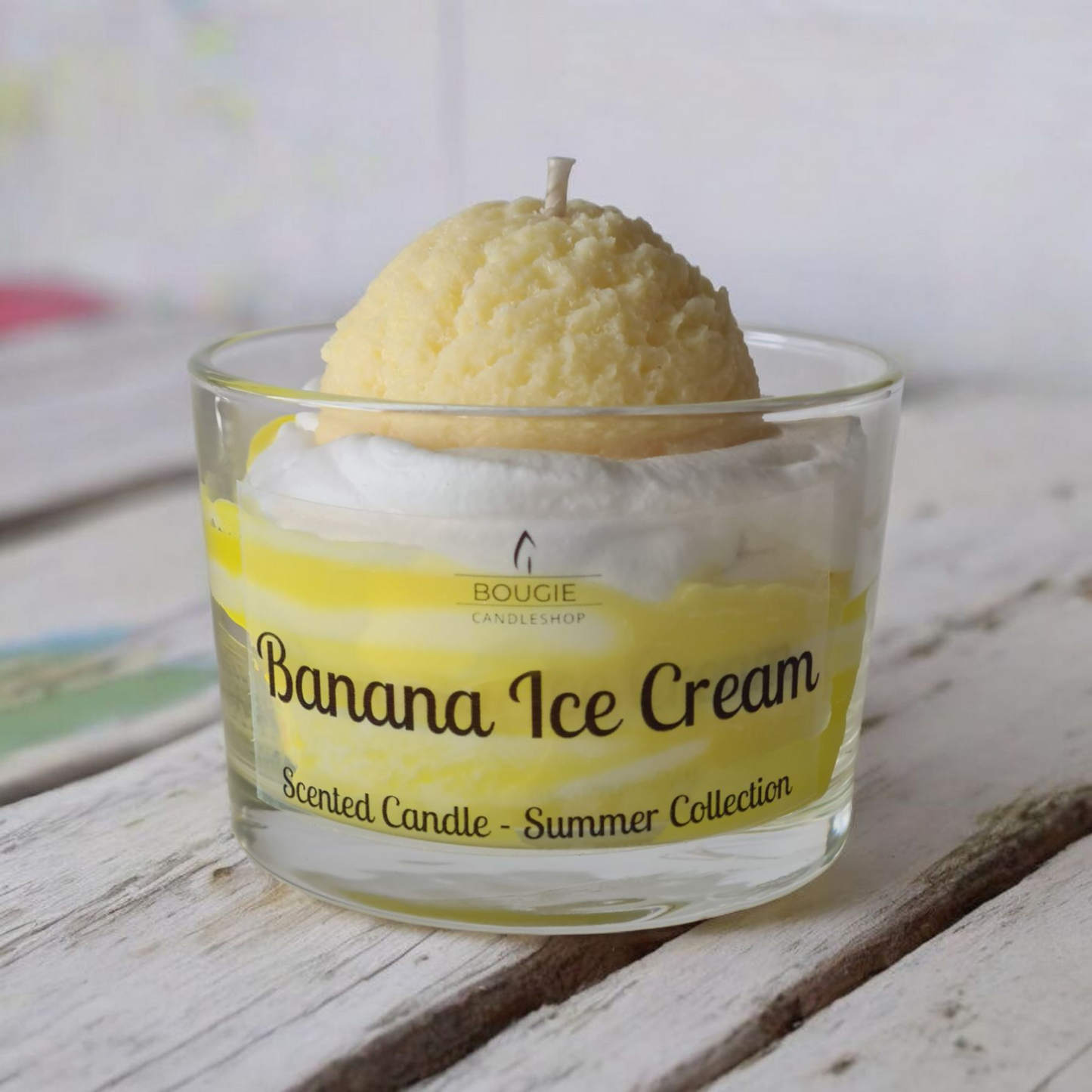Geurkaars Banana Ice Cream