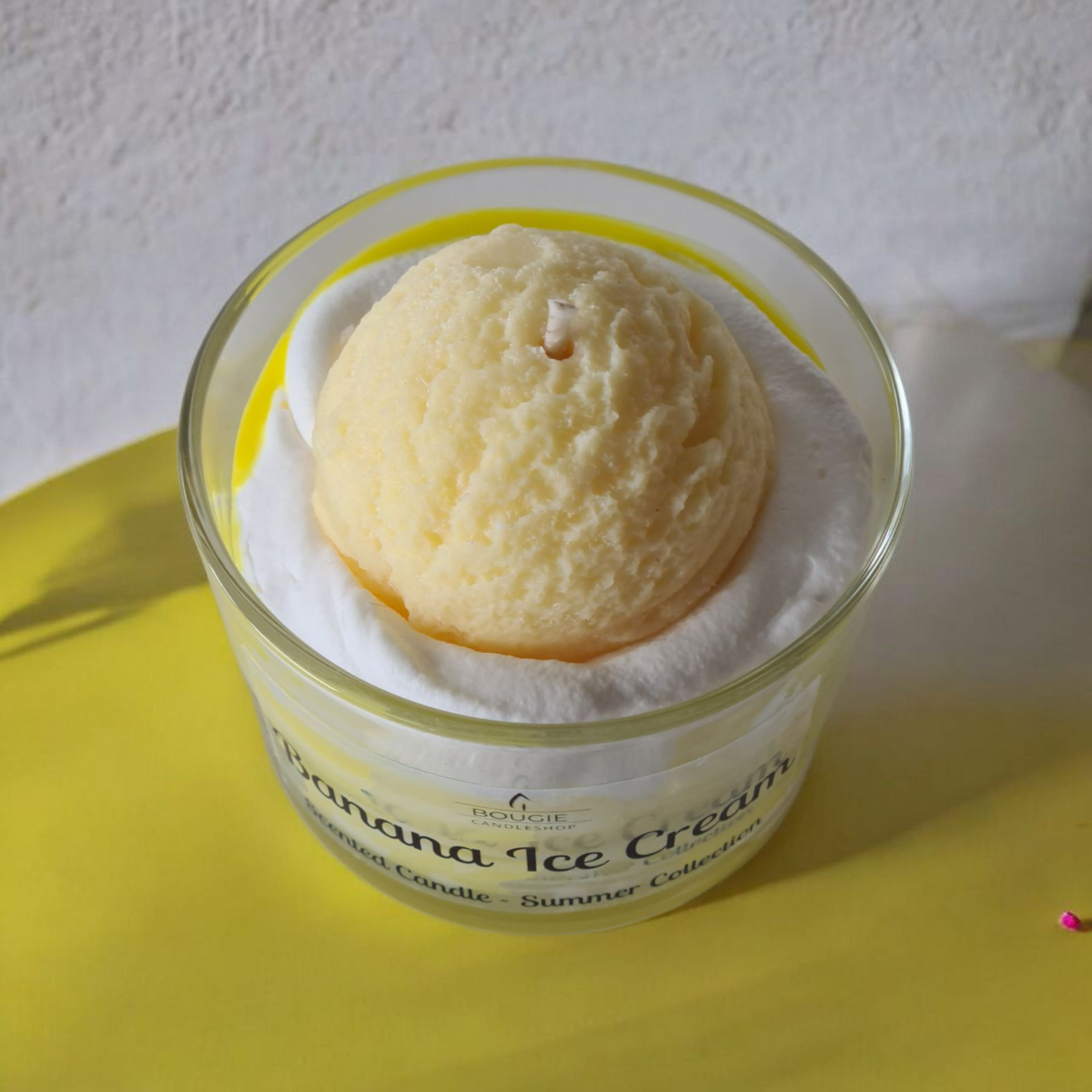 Geurkaars Banana Ice Cream