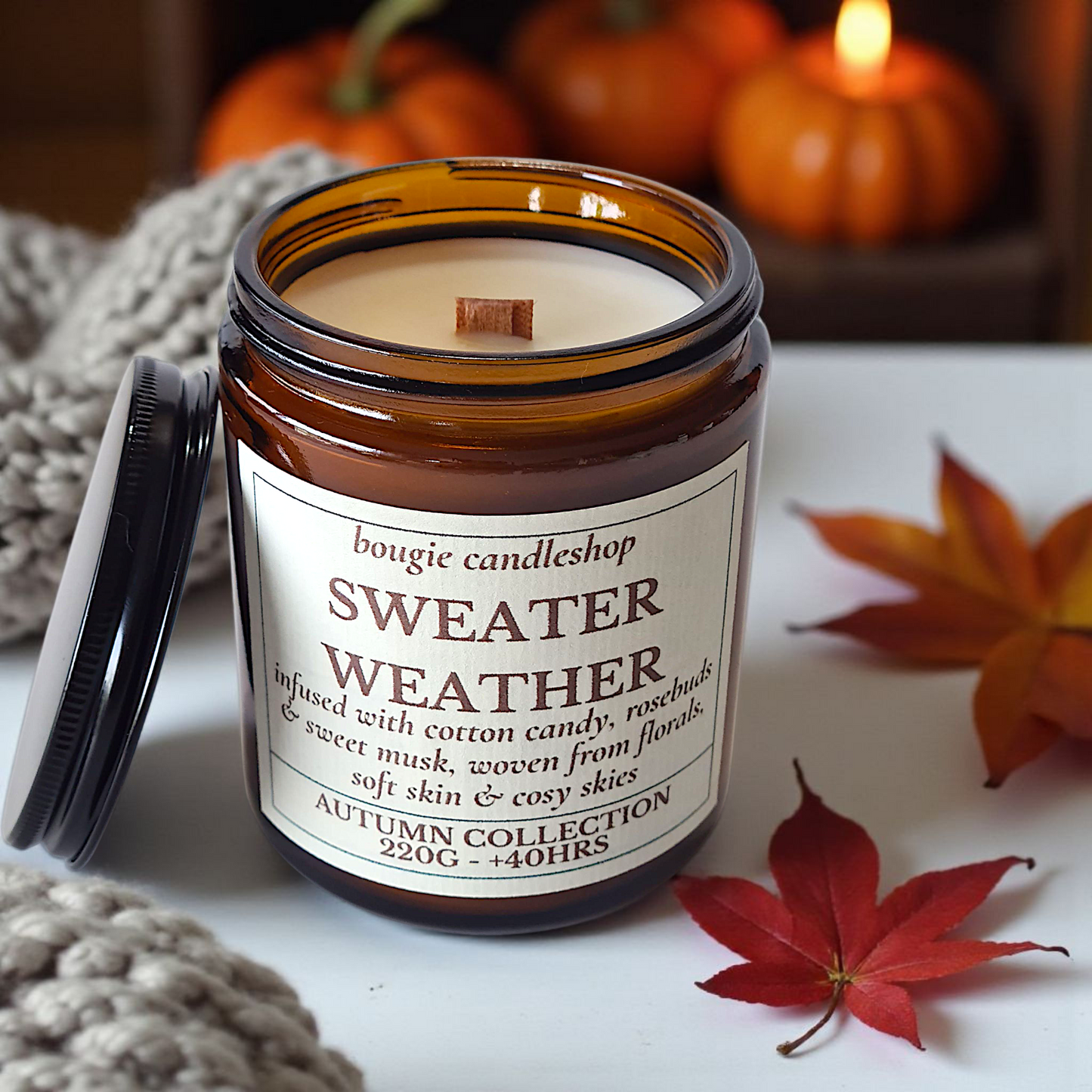 Geurkaars Sweater Weather