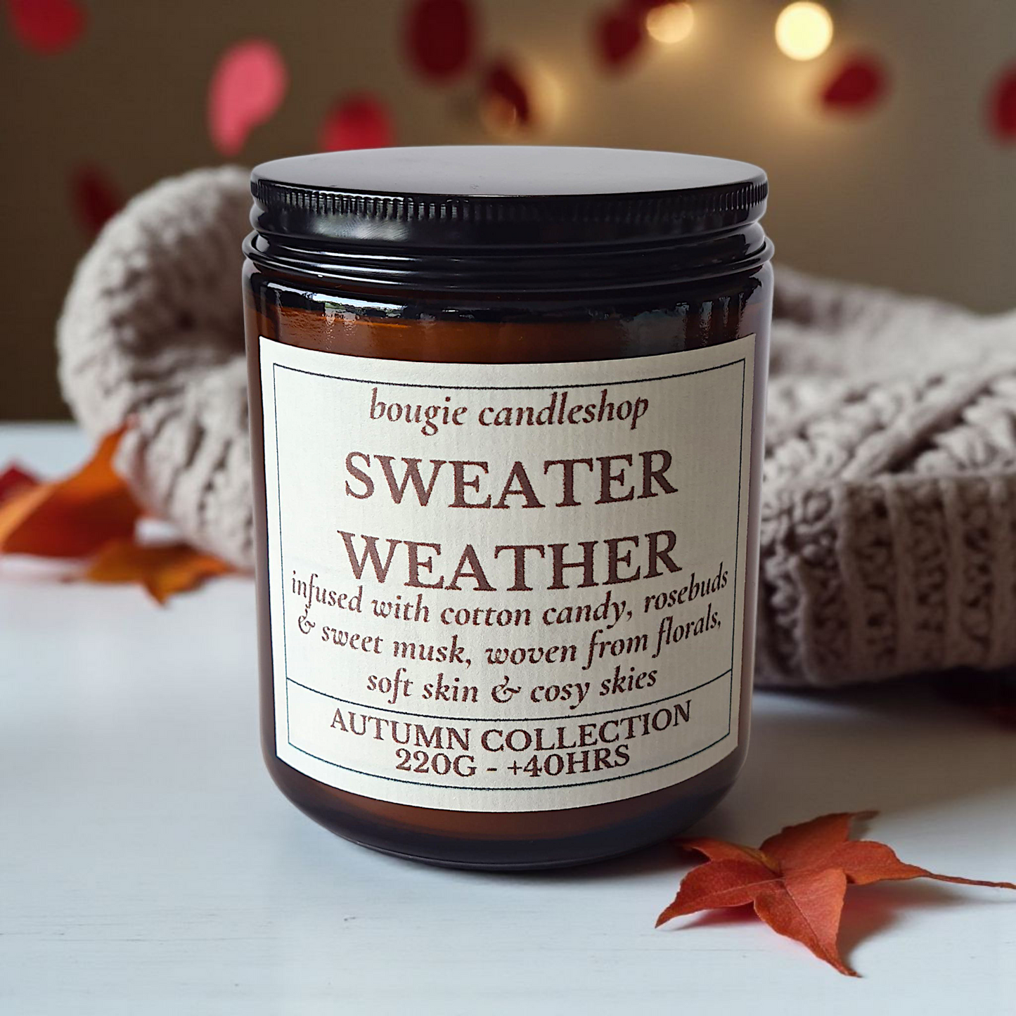 Geurkaars Sweater Weather