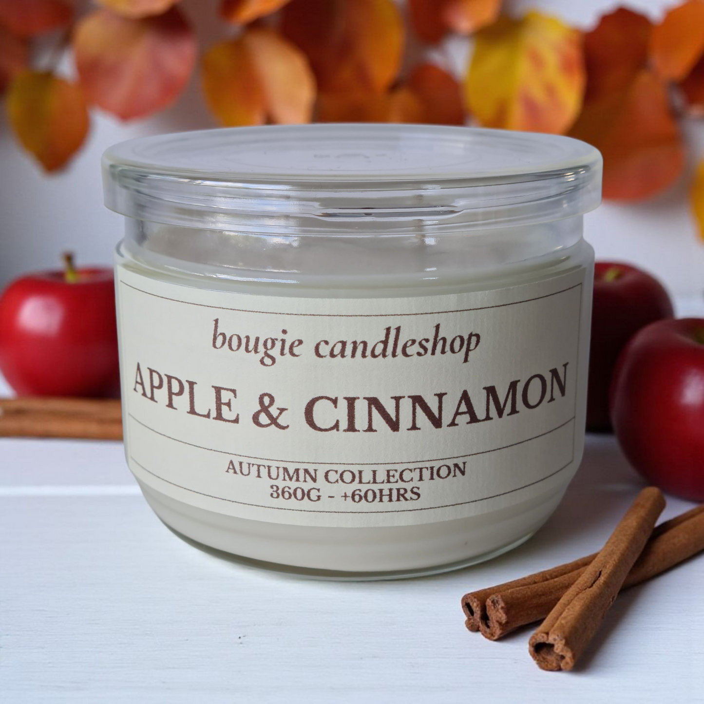 Geurkaars Apple & Cinnamon