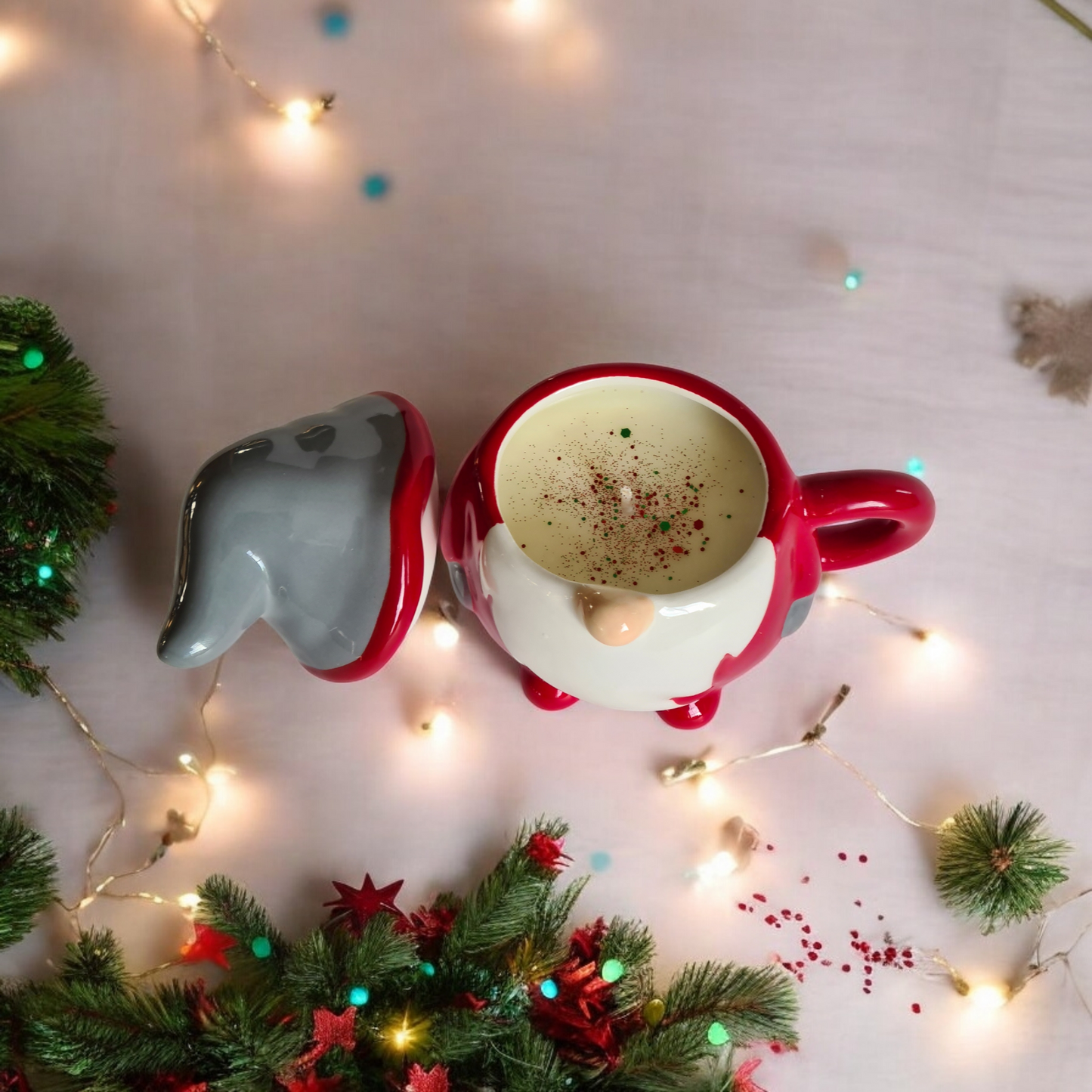 Christmas Gnome geurkaars