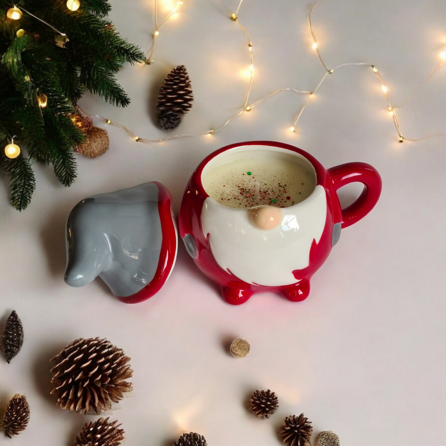 Christmas Gnome geurkaars