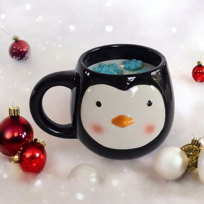 Geurkaars Pinguin - Warm Saffron Woods