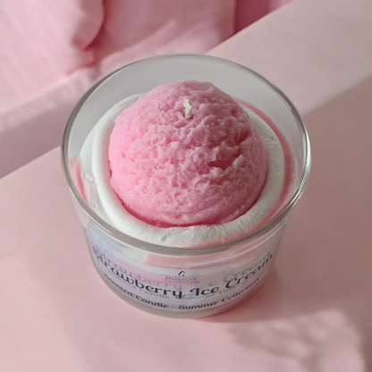 Geurkaars Strawberry Ice Cream