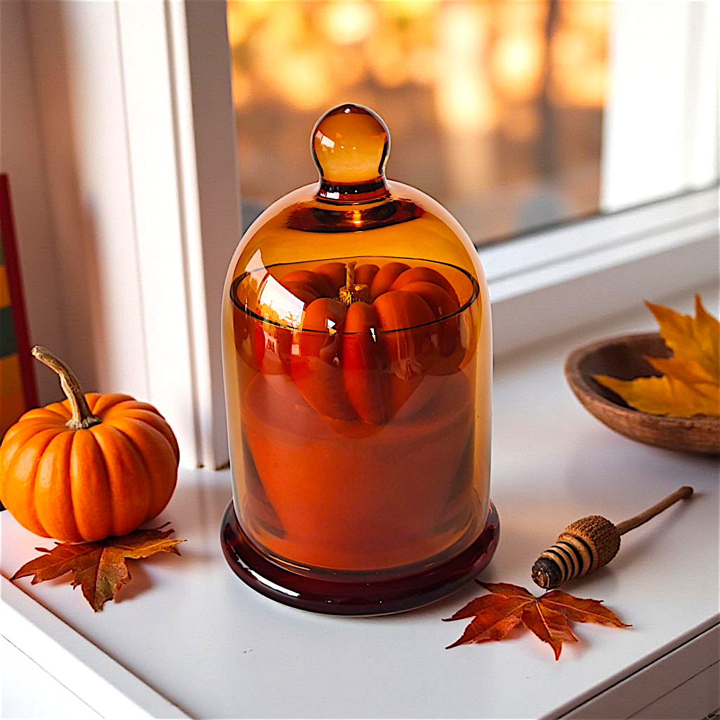 Geurkaars Cloche Pumpkin