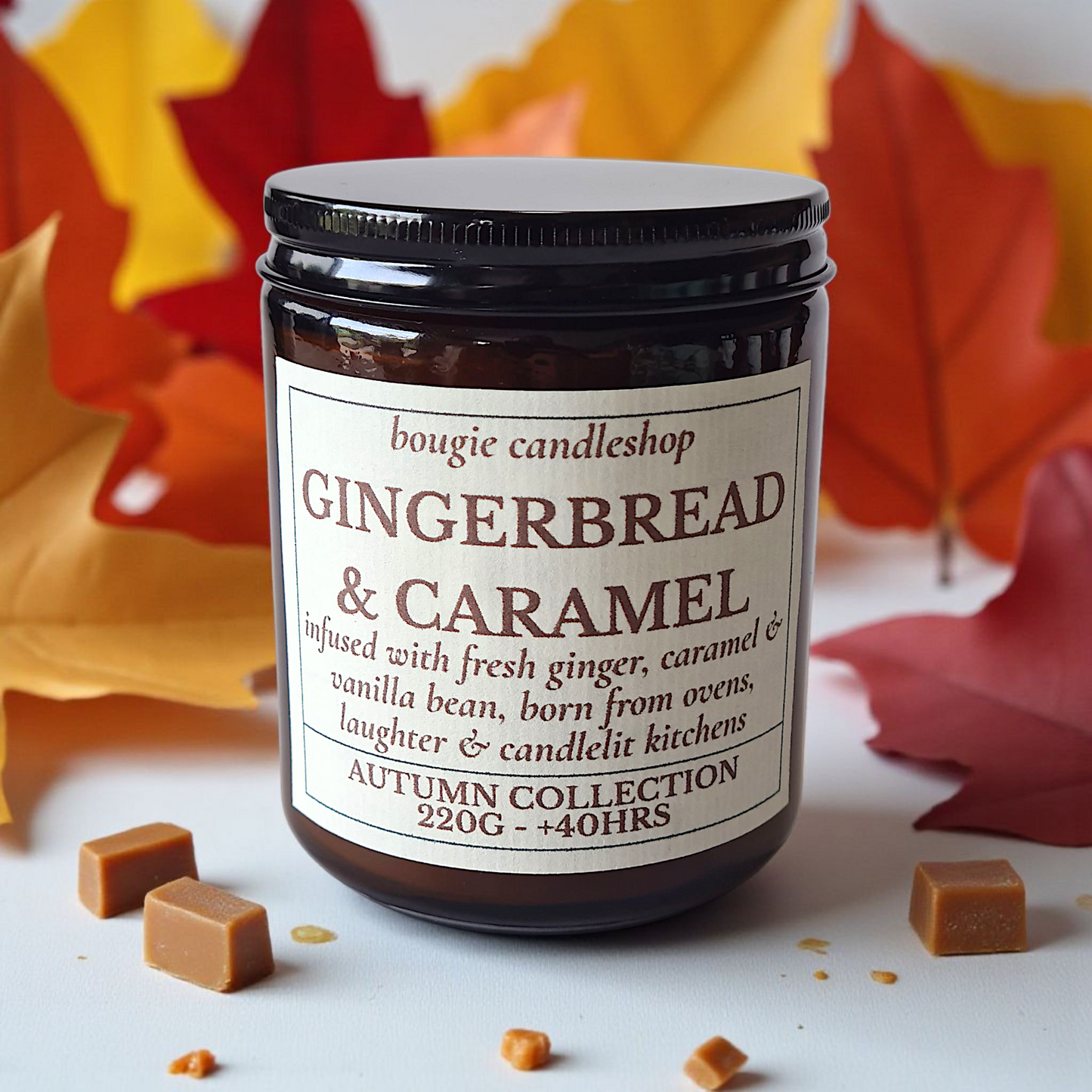 Geurkaars Gingerbread & Caramel