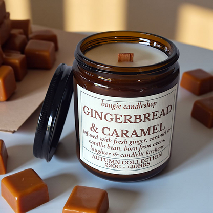 Geurkaars Gingerbread & Caramel