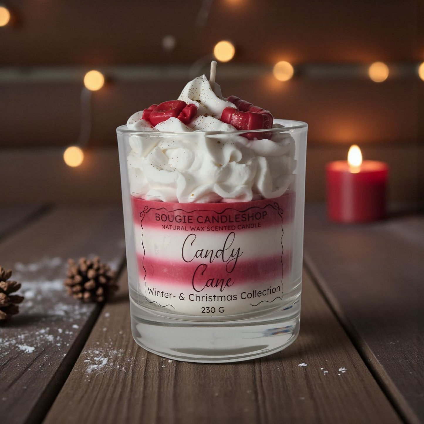 Geurkaars Whipped Candy Cane