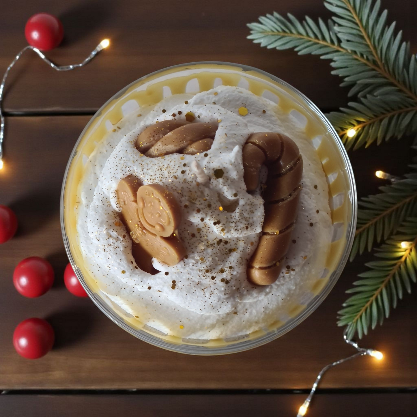 Geurkaars Santa's Caramel Treat