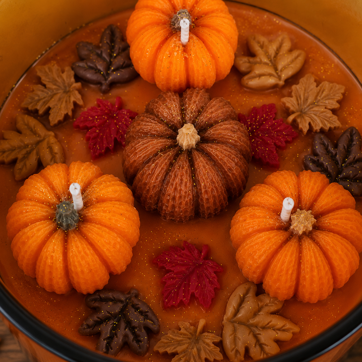 Scented Candle Pumpkin Patch