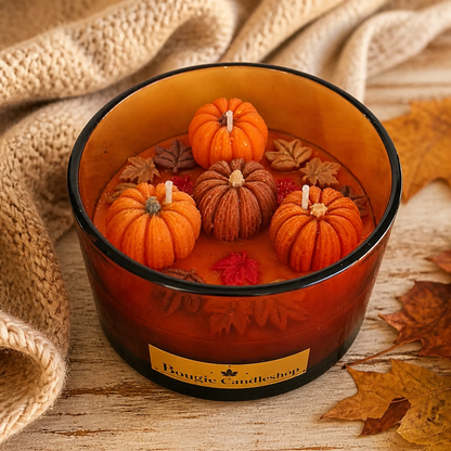 Scented Candle Pumpkin Patch
