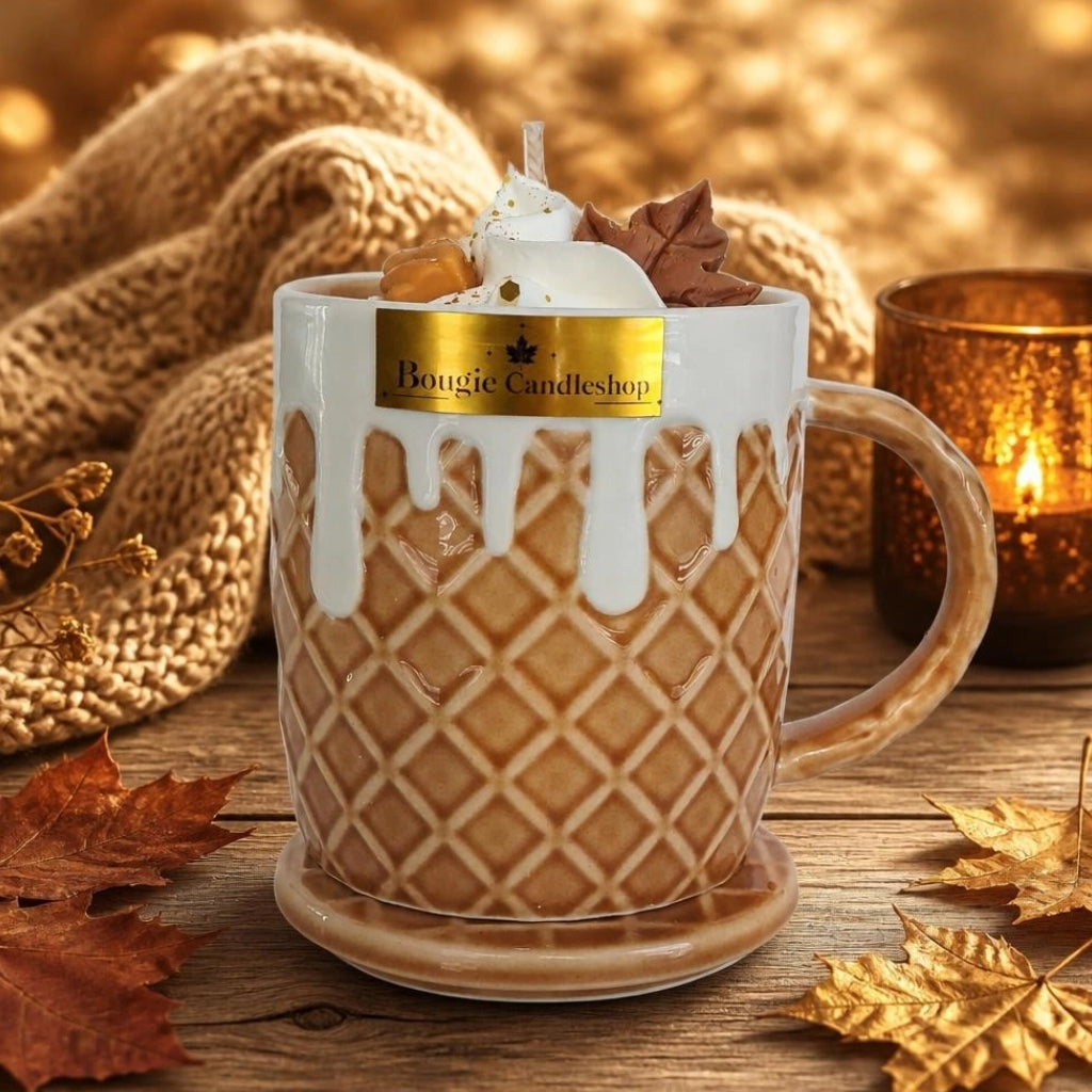 Geurkaars Waffle Mug