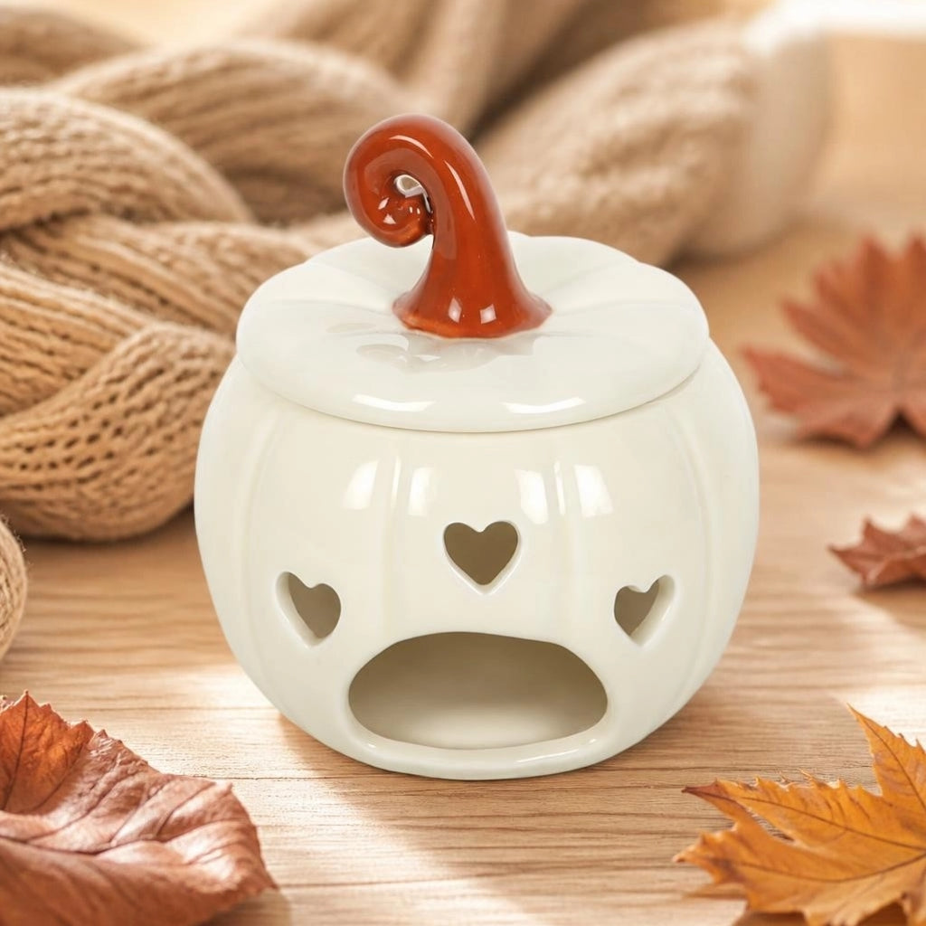 Waxwarmer White curly pumpkin
