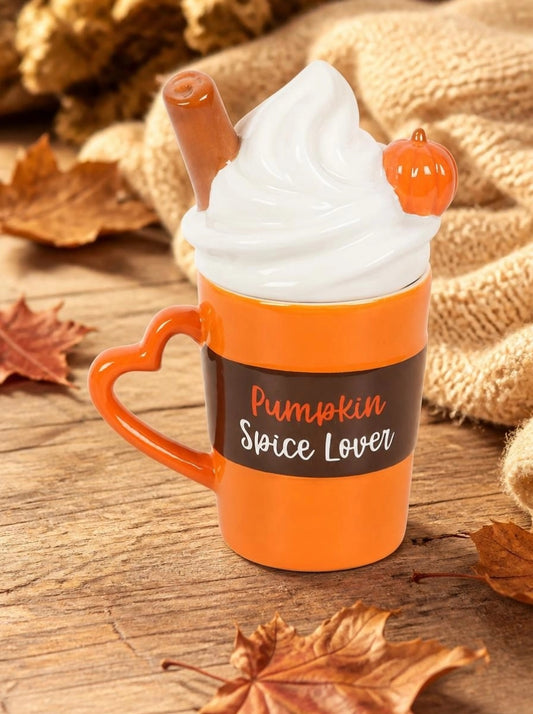 Mok met deksel Pumpkin Spice Latté